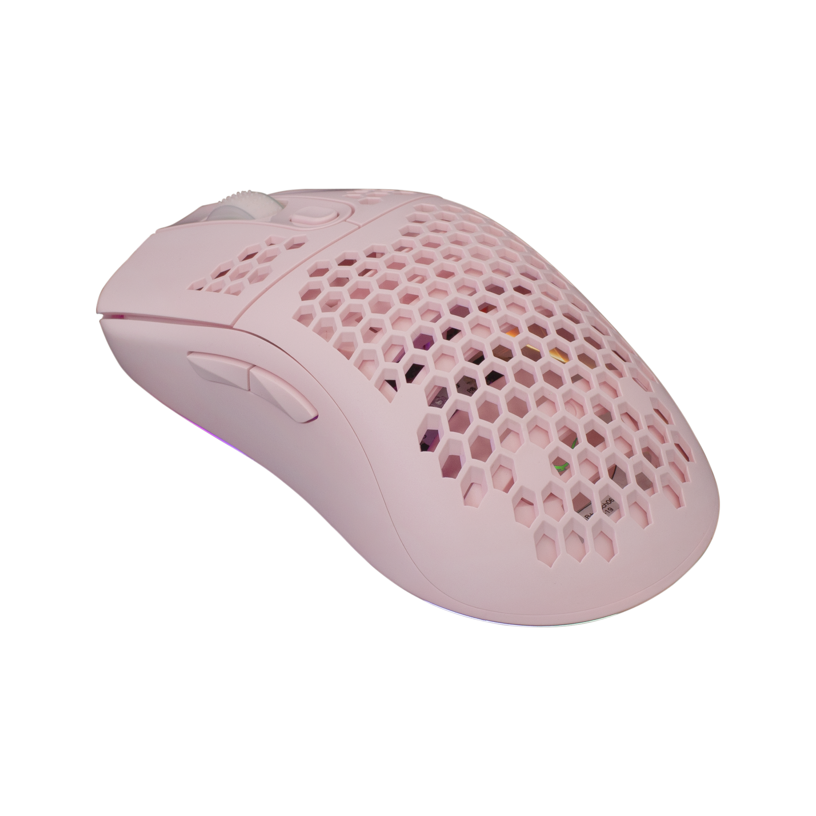 Miš WHITE SHARK GM-5007 GALAHAD, žičani, gaming, 6400DPI, RGB, rozi-8