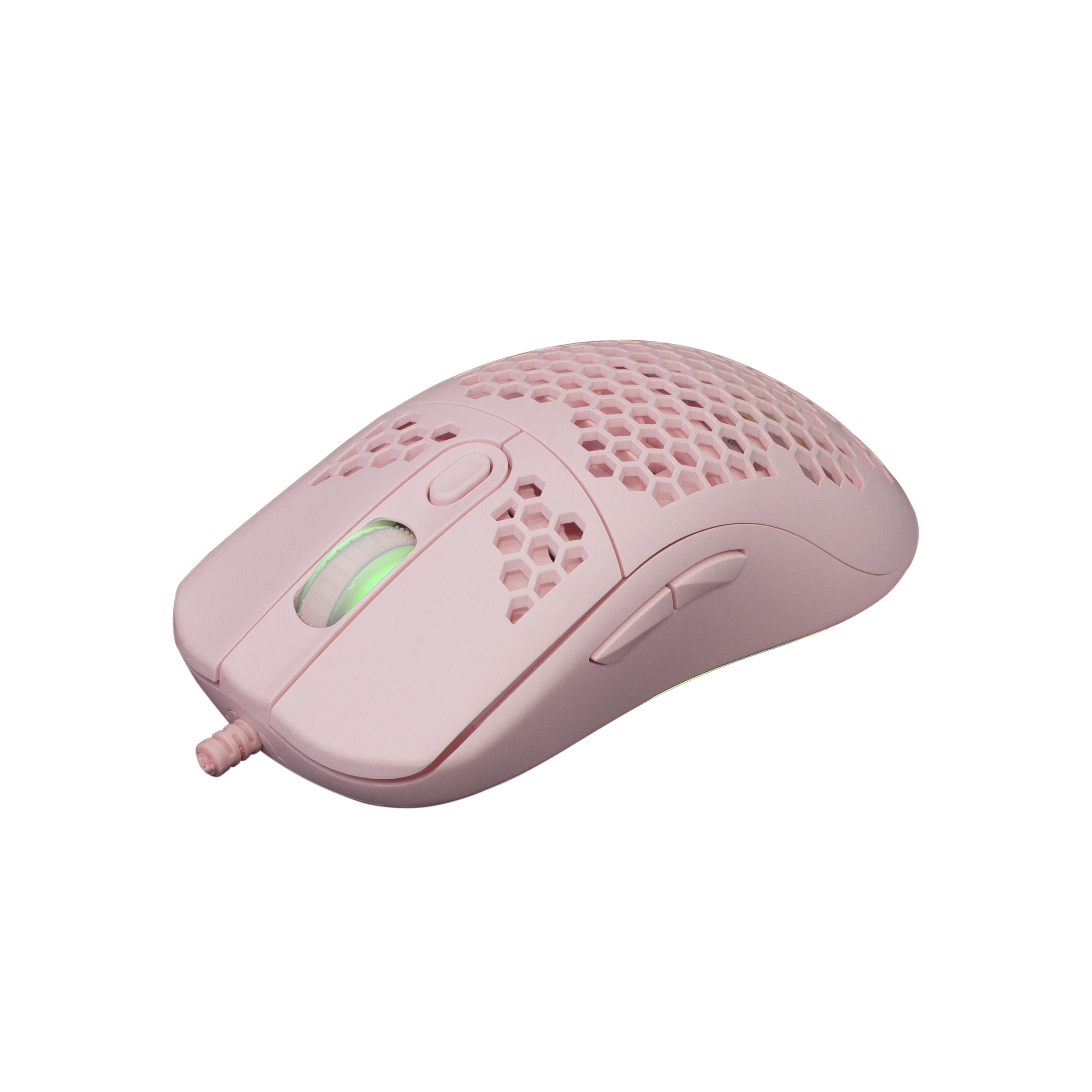 Miš WHITE SHARK GM-5007 GALAHAD, žičani, gaming, 6400DPI, RGB, rozi-9