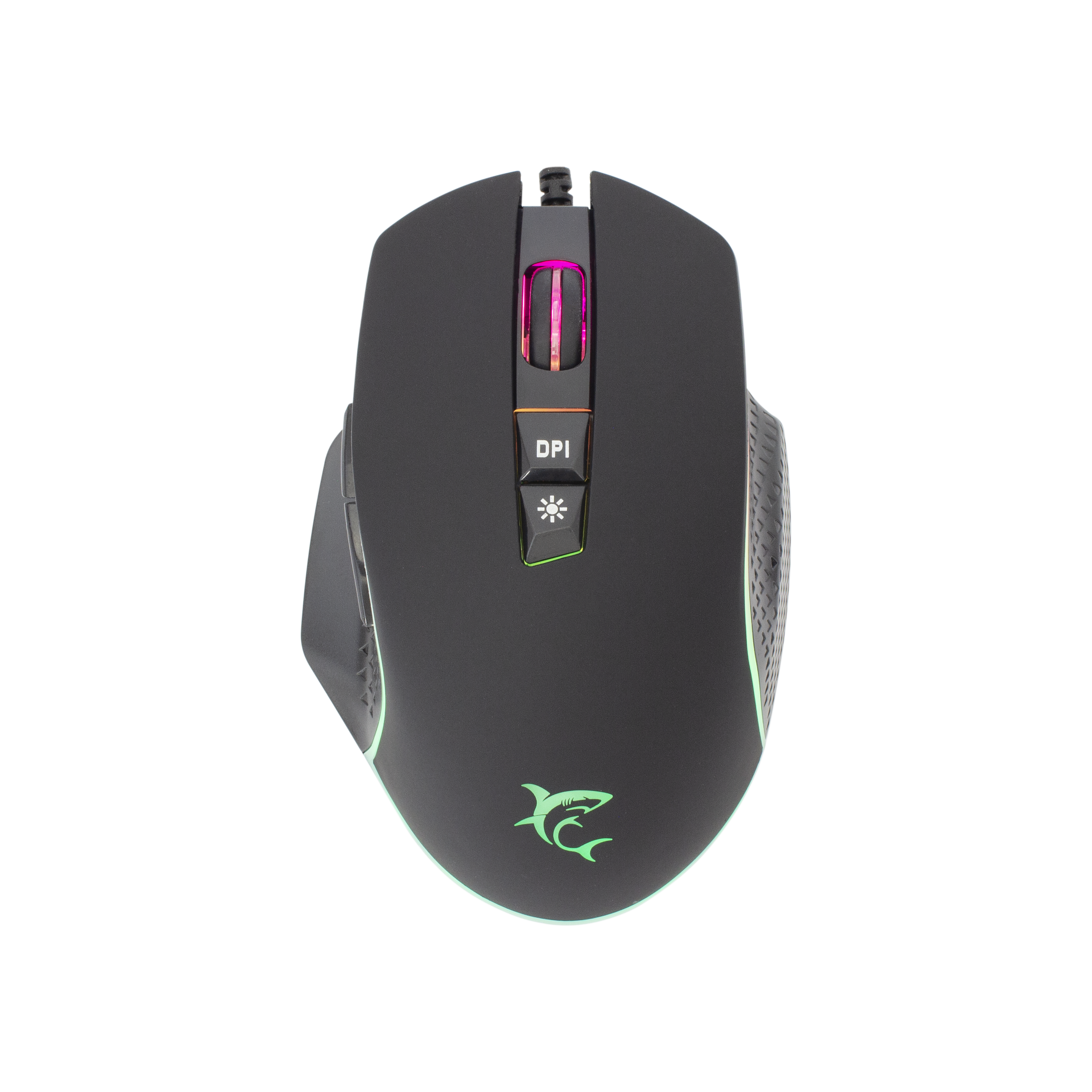 Miš WHITE SHARK GM-5009 GARETH, žičani, gaming, 6400DPI, RGB crni