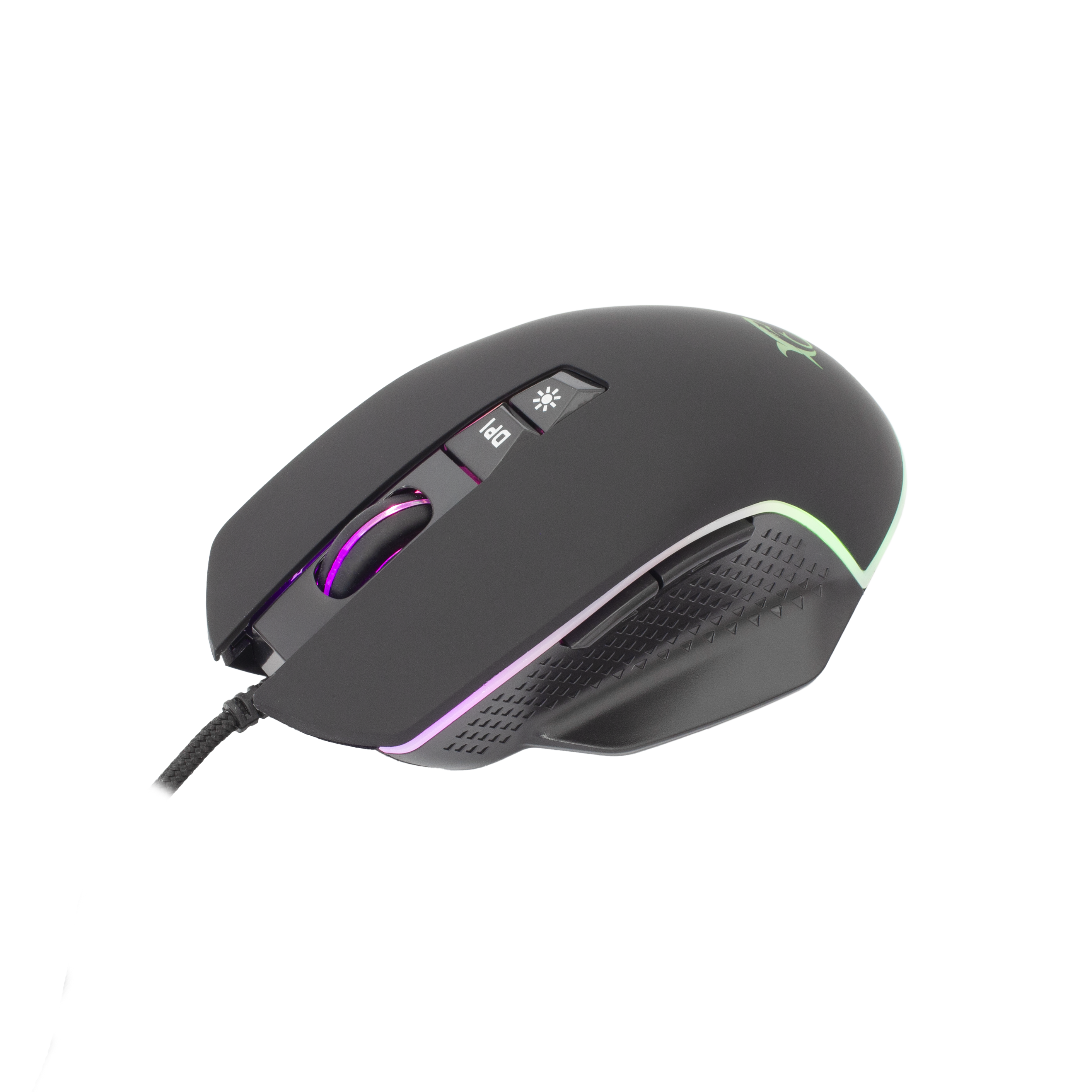 Miš WHITE SHARK GM-5009 GARETH, žičani, gaming, 6400DPI, RGB crni-2