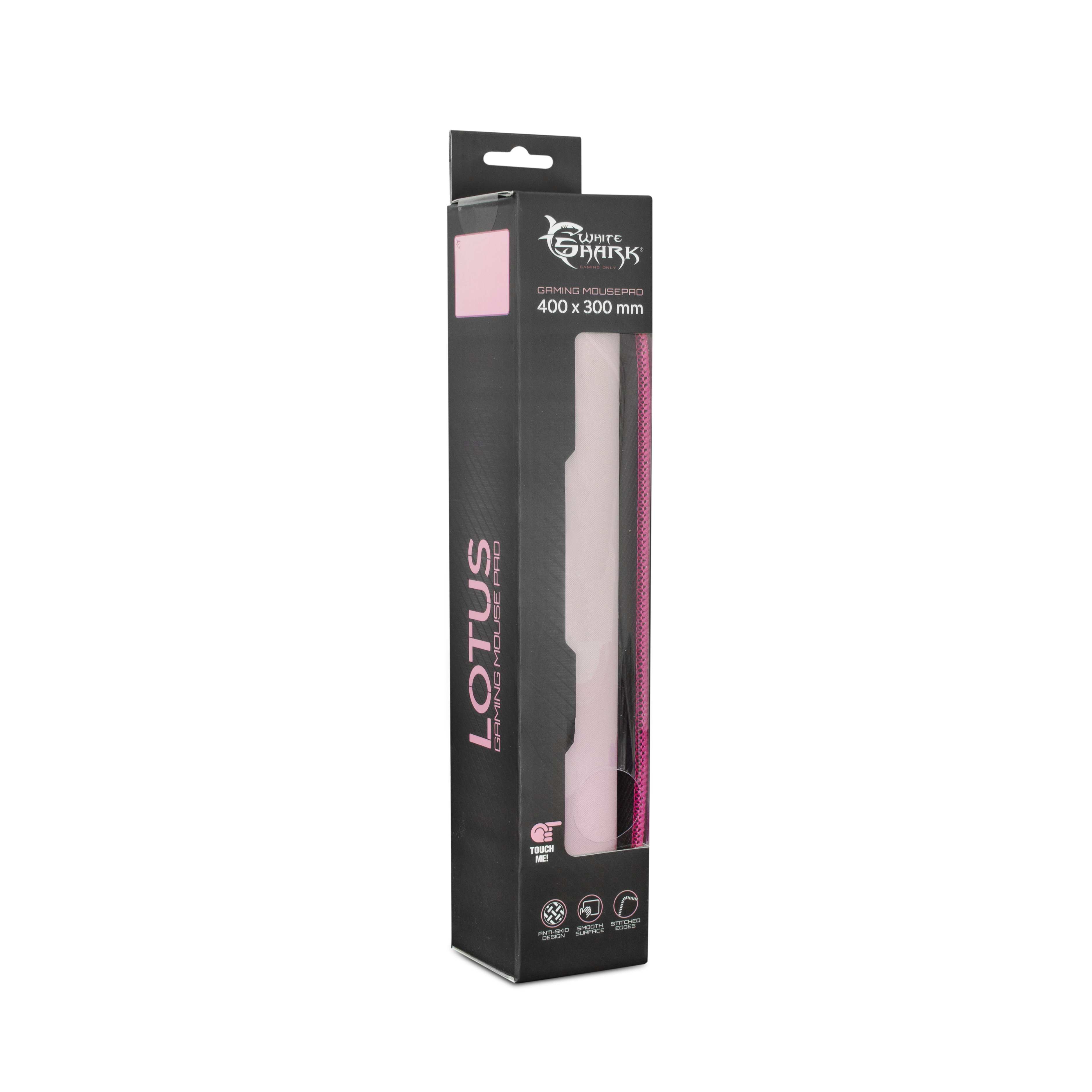 Podloga za miš WHITE SHARK 40x30cm MP-2100 LOTUS Pink-8