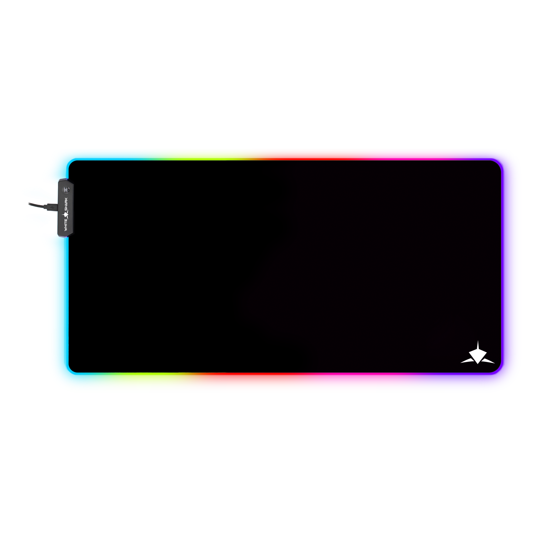 Podloga za miš WHITE SHARK 80x35cm LED MP-1861 - LUMINOUS XL-6