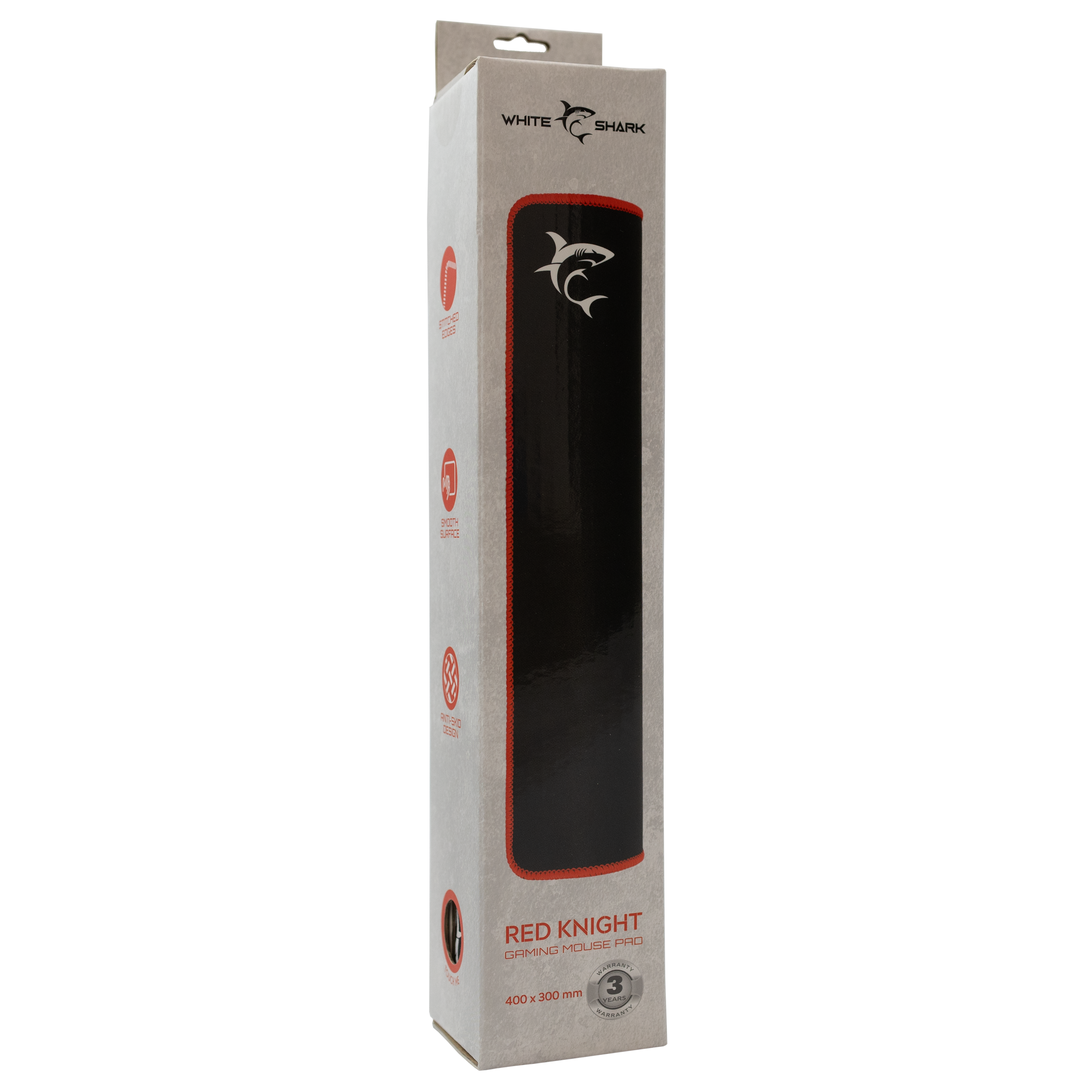 Podloga za miš WHITE SHARK GMP-2102 RED KNIGHT 40x30cm-2