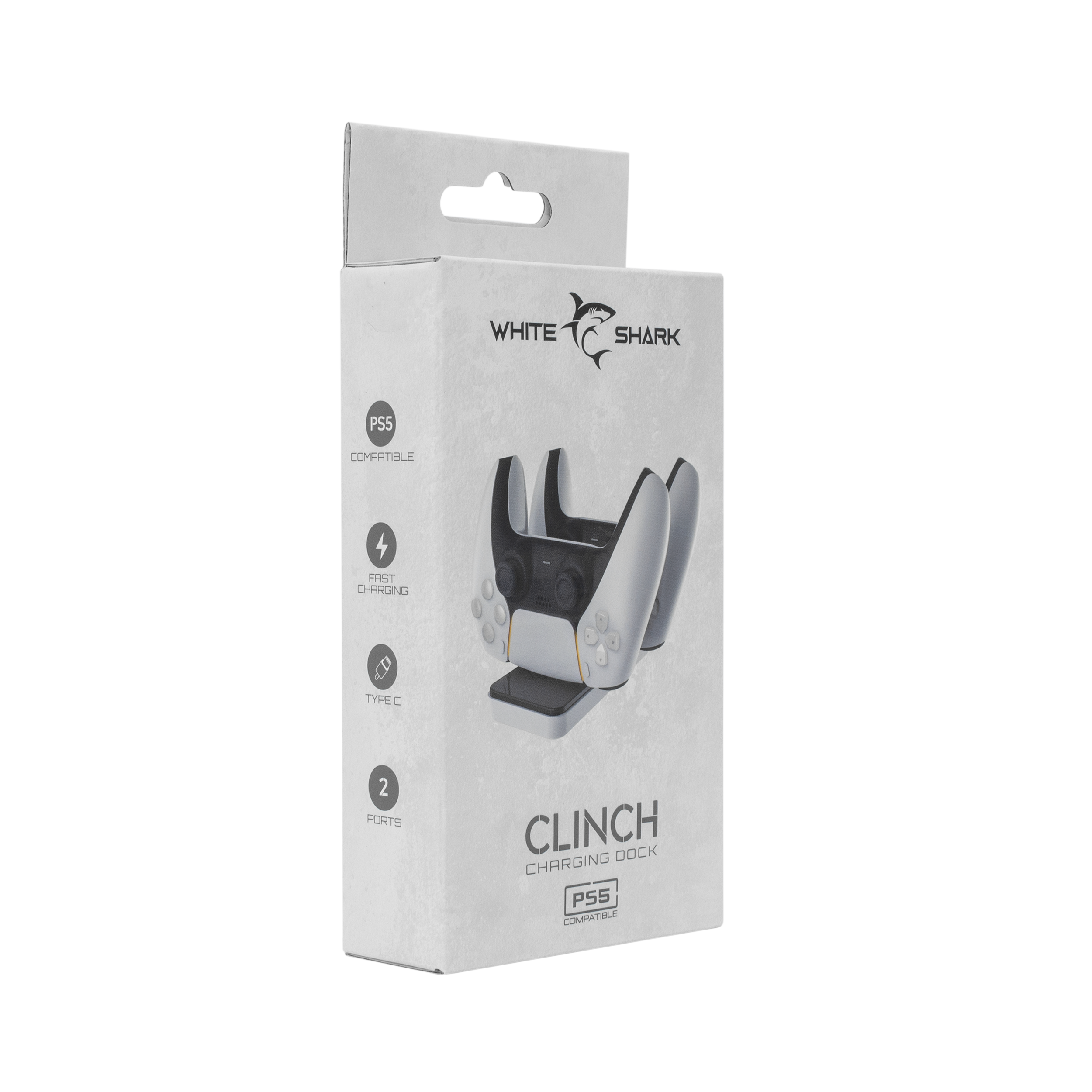 Stanica za punjenje WHITE SHARK za Playstation 5 - 504 Clinch Dock-3