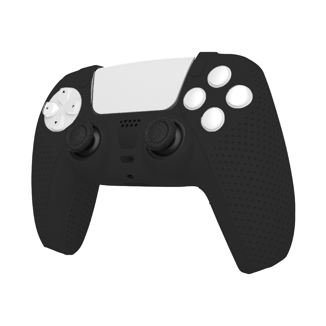 White Shark PS5 SILICONE CASE PS5-541 BODY LOCK Crni-1
