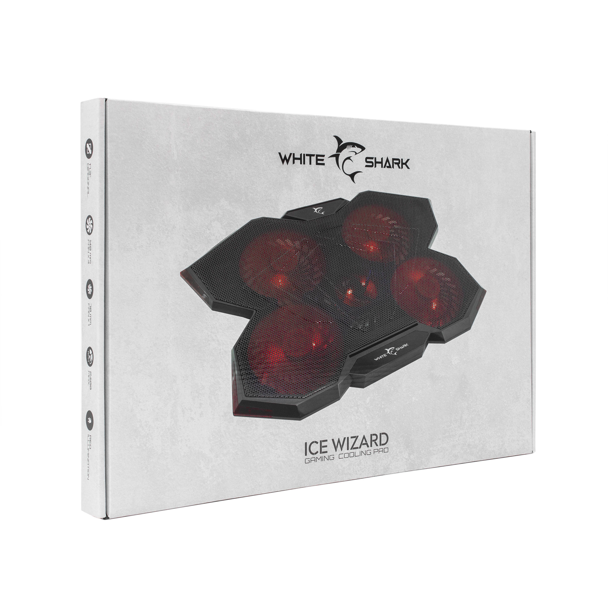Rashladni stalak za laptop WHITE SHARK GCP-29 ICE WIZARD / 5 vent.-9