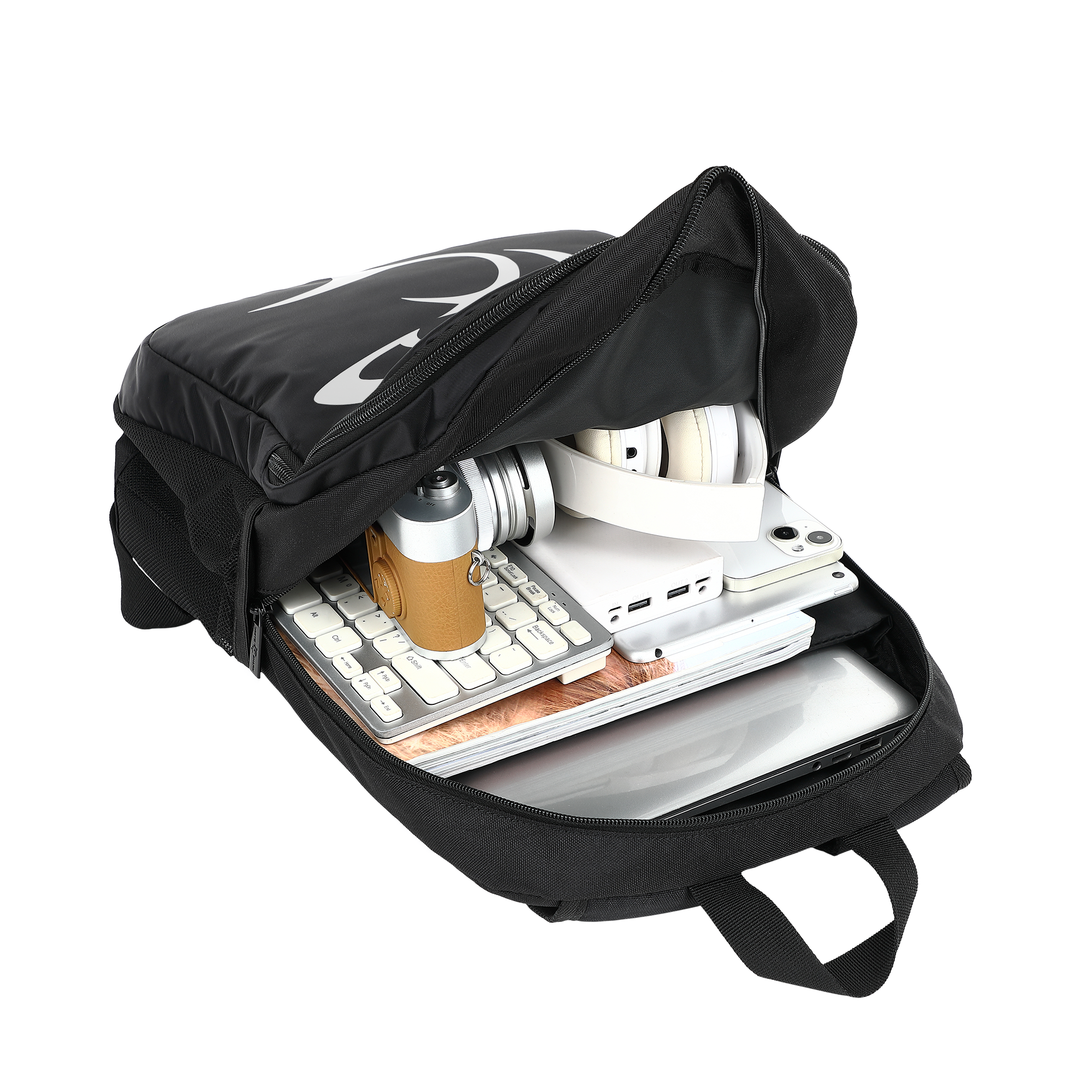 Ruksak za laptop WHITE SHARK GBP-006 SCOUT, do 15.6" crno-srebrni-12