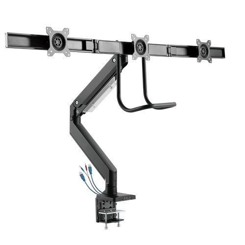 Nosač za monitor WHITE SHARK GMS-3203 Rhamses-III, za 3 monitora-0