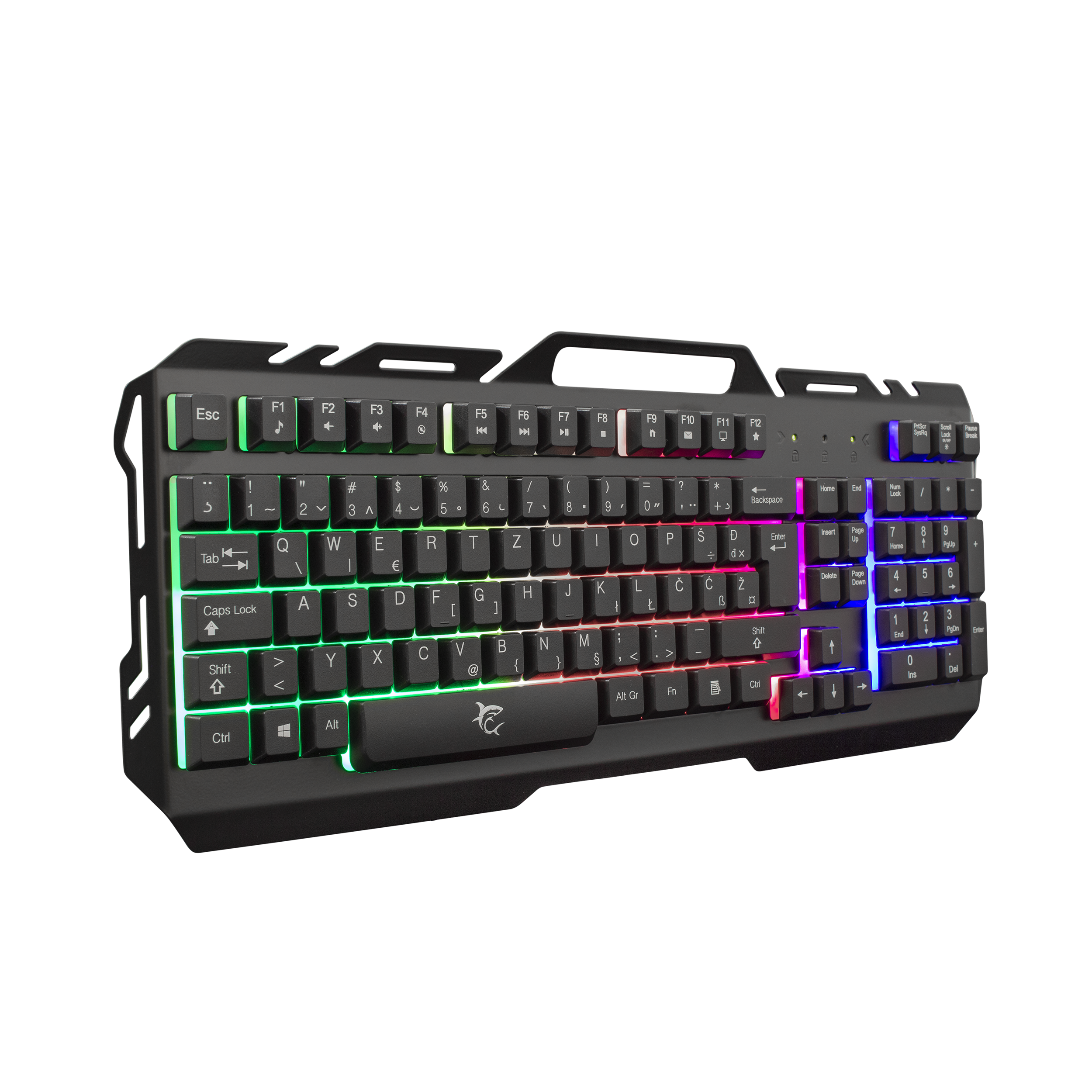 Gaming set WHITE SHARK tipkovnica + miš + podloga + slušalice GC-4103 CHEYENNE - 4in1/HR-3