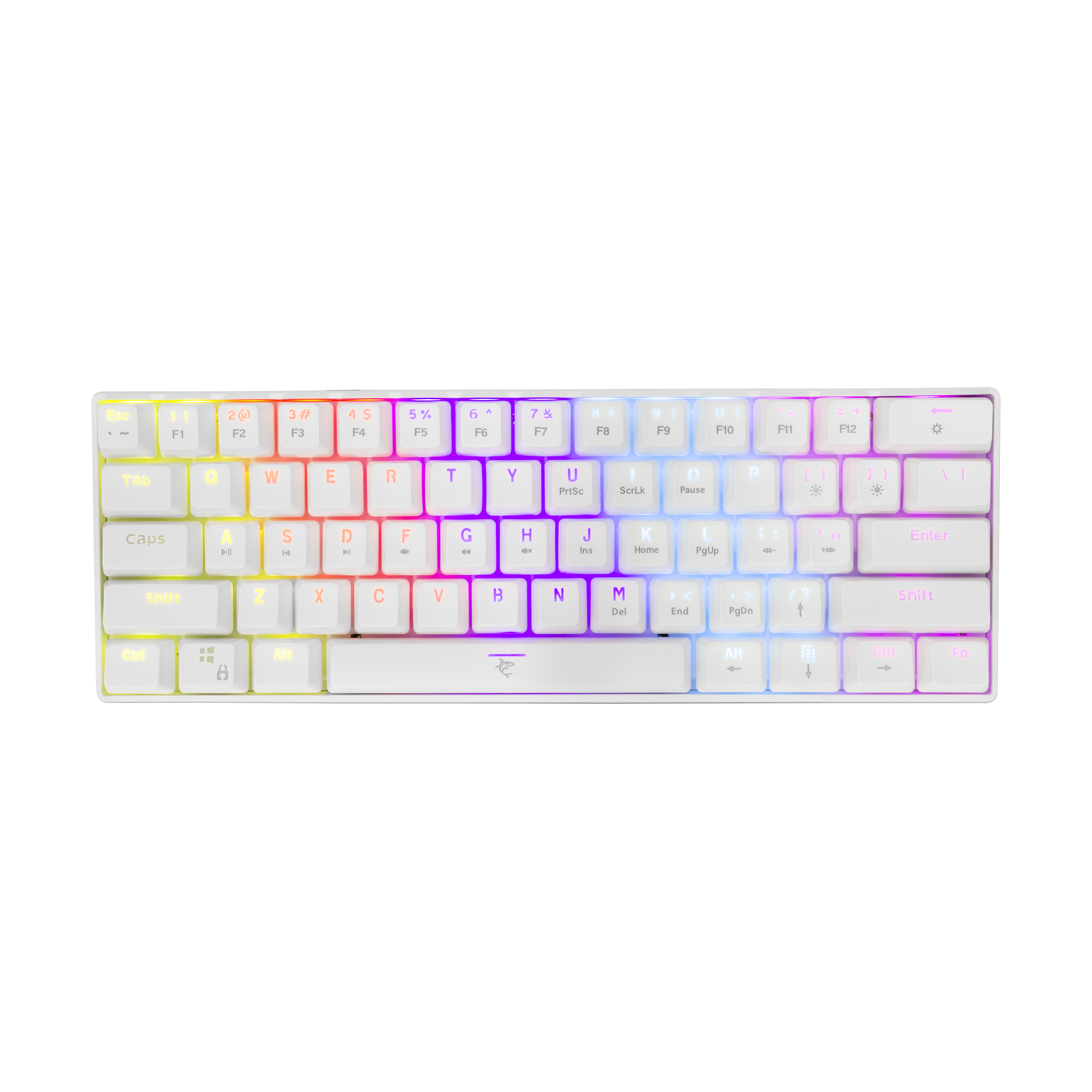 Sw Roni White Shark TIPKOVNICA GK-2022 SHINOBI Bijela- Mehanicka / US - RED SW ...