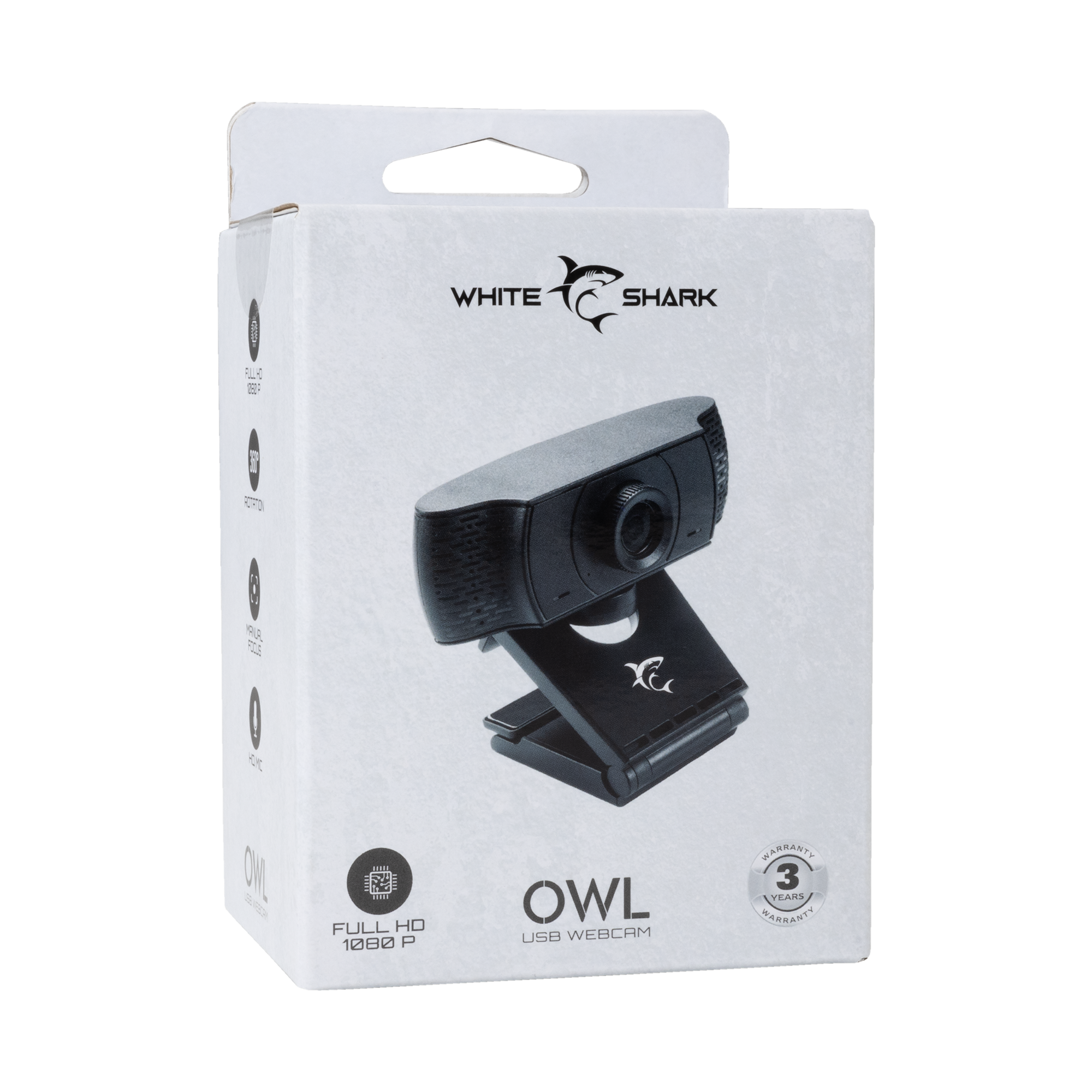 Web kamera WHITE SHARK 1080p GWC-004 OWL-11