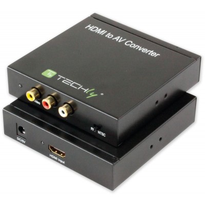 Adapter TECHLY HDMI -> AV CONVERTER / HDMI-3XRCA-0