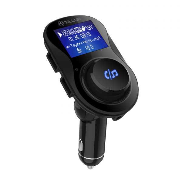FM transmiter TELLUR FMT-B3 (bluetooth, 2x usb, hands-free)