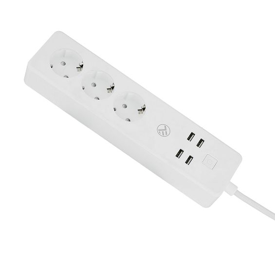 TELLUR PRODUŽNI KABEL 10A 3-PORTA+4xUSB, WIFI, 1.8m-2