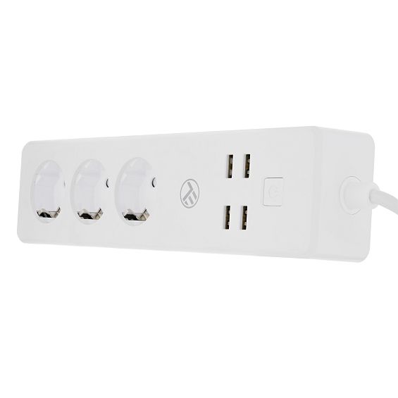 TELLUR PRODUŽNI KABEL 10A 3-PORTA+4xUSB, WIFI, 1.8m-3