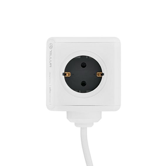 TELLUR PRODUŽNI KABEL POWERCUBE, 4-PORTA+2xUSB, 1.5m-3
