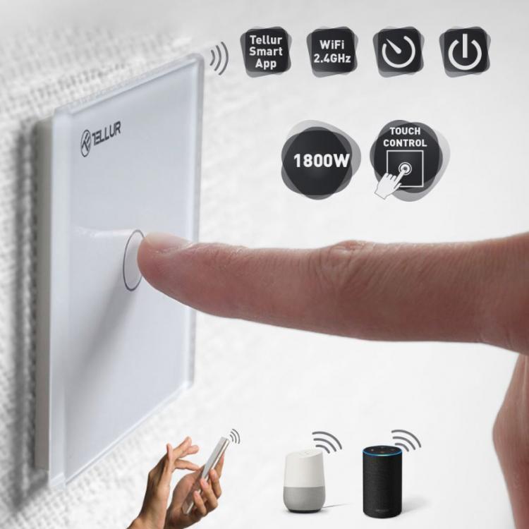 Električni prekidač TELLUR (WiFi, 1 ulaz, 1800W, 10A)-4