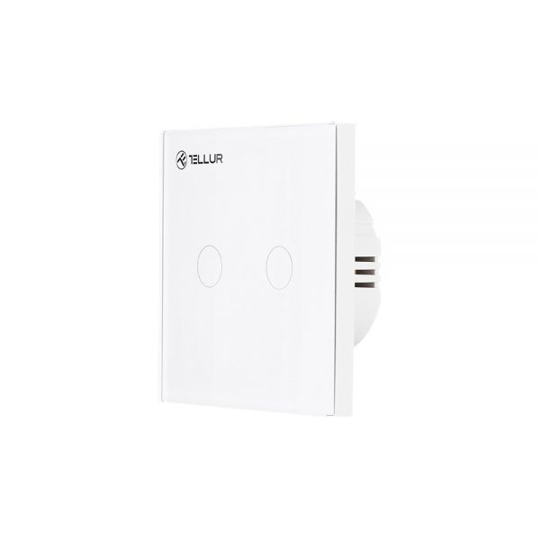 Električni prekidač TELLUR (WiFi, 2 ulaza, 1800W, 10A)