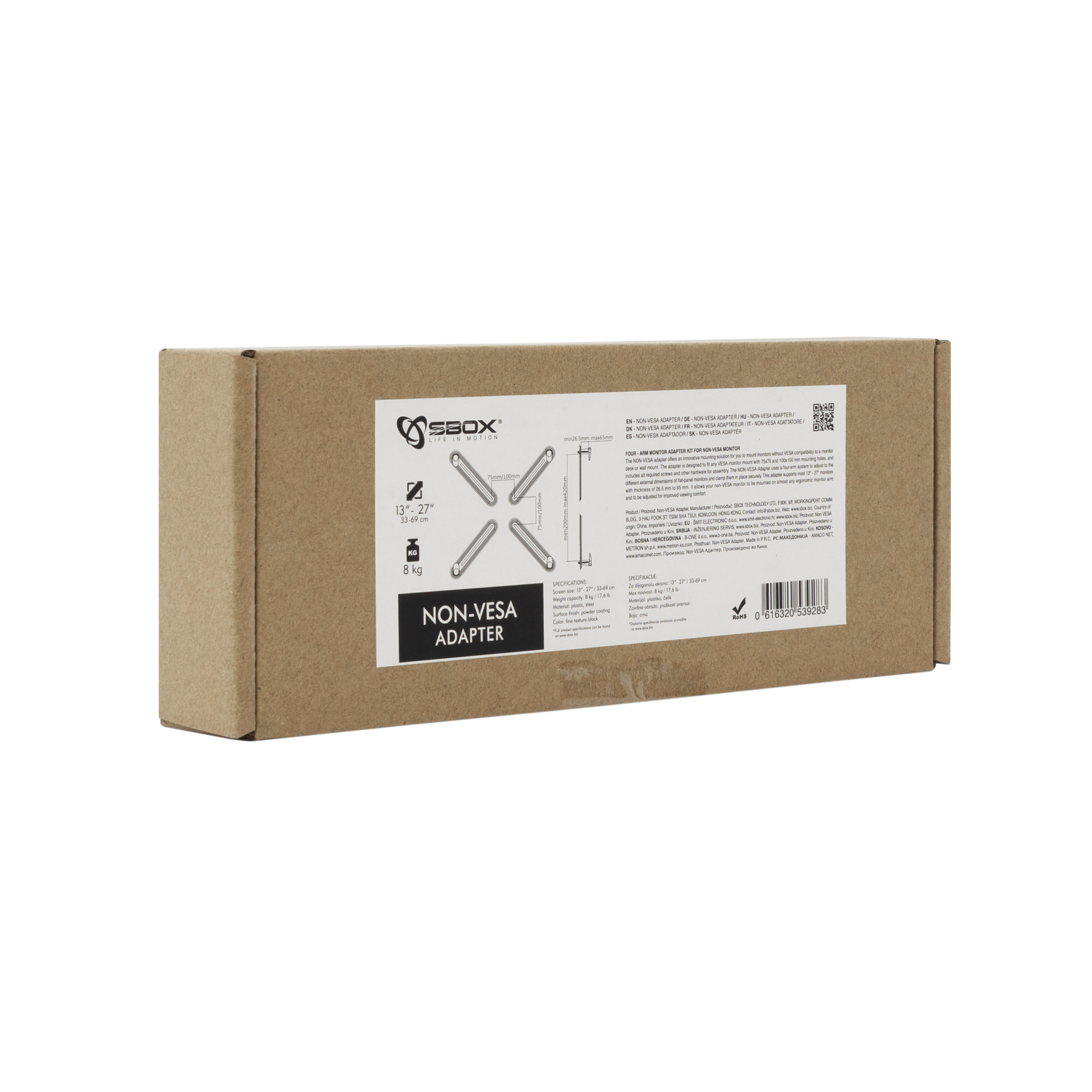 Nosač - adapter za monitor SBOX NON VESA-13