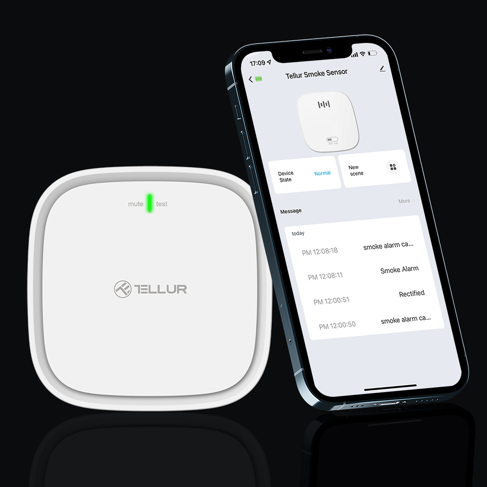 TELLUR SMART WIFI GAS SENSOR bijela-3