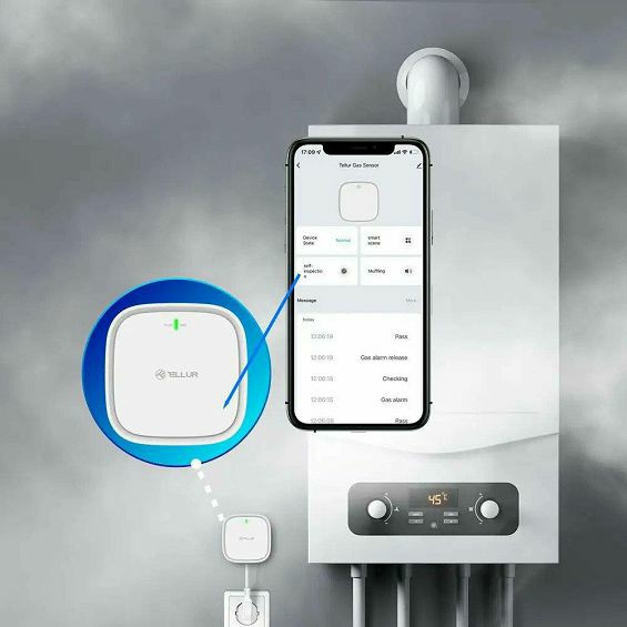 TELLUR SMART WIFI GAS SENSOR bijela-10
