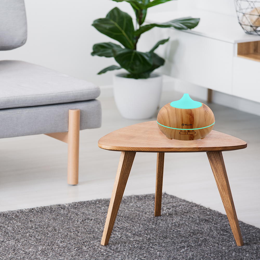 TELLUR SMART WIFI SMART AROMA DIFFUSER, 300ml, LED, BROWN-7