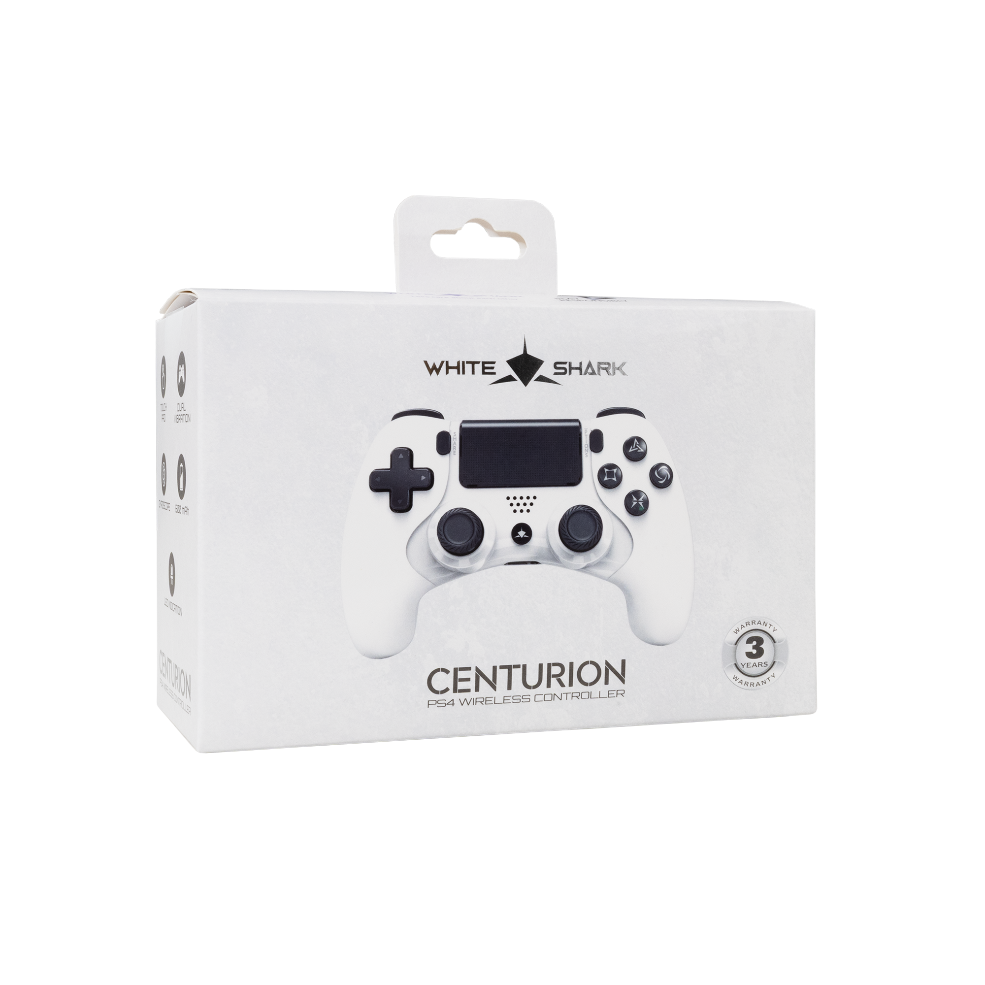 Gamepad WHITE SHARK GPW-4006 CENTURION, bežični, PS3/PS4 bijeli-11