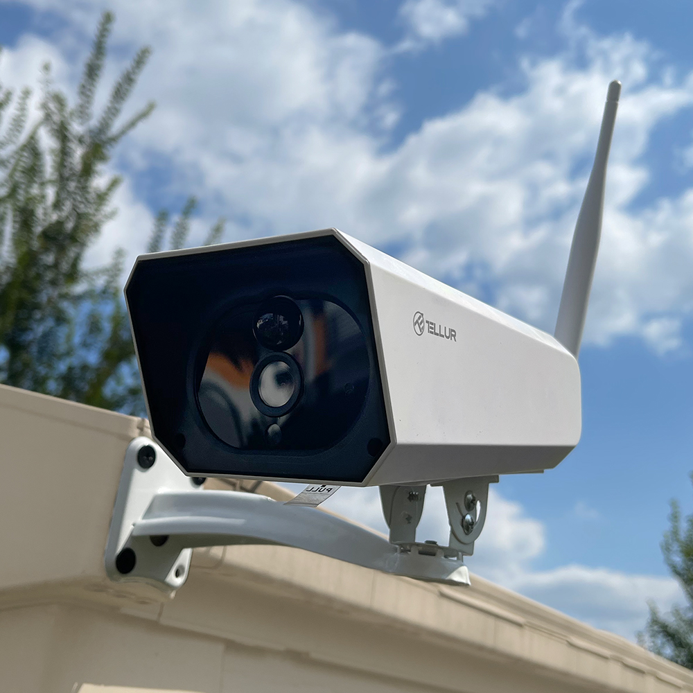 Kamera TELLUR SMART WIFI SOLAR 1080p bijela-5