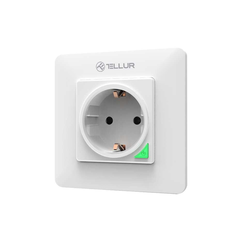 TELLUR SMART WIFI ZIDNA UTIČNICA, 3000W, 16A bijela-2