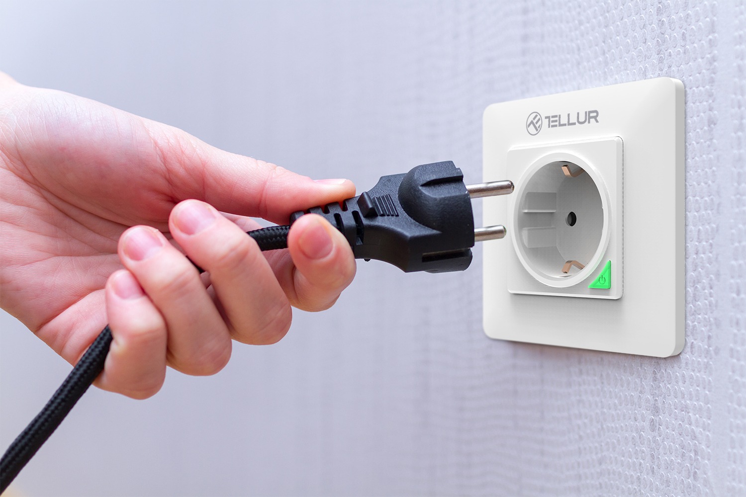 TELLUR SMART WIFI ZIDNA UTIČNICA, 3000W, 16A bijela-4