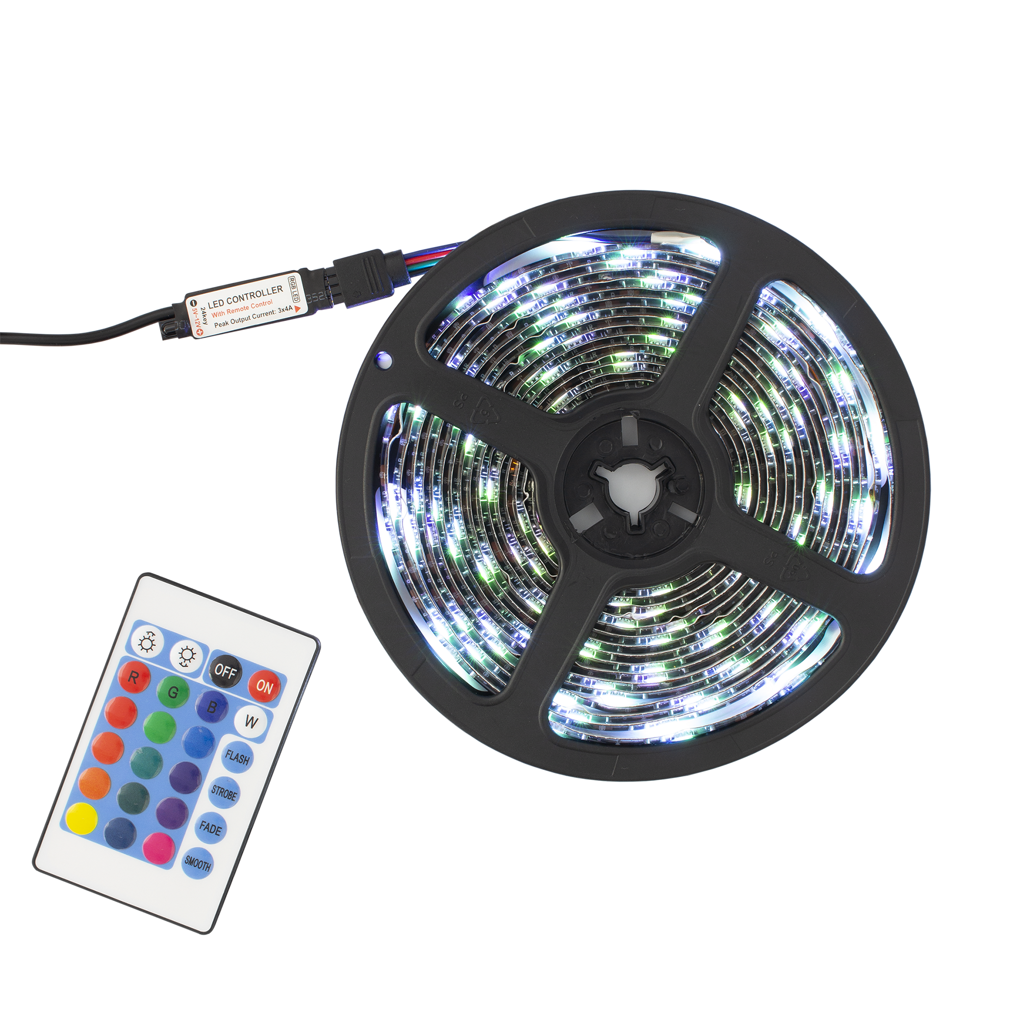 Led traka s daljinskim WHITE SHARK HELIOS-3-3