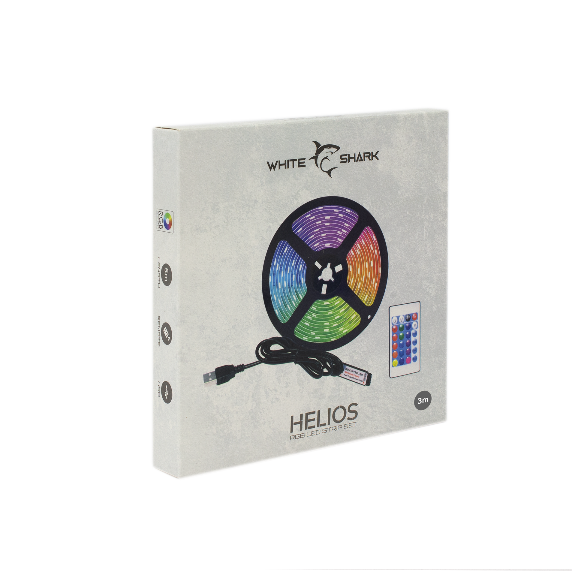 Led traka s daljinskim WHITE SHARK HELIOS-3-6