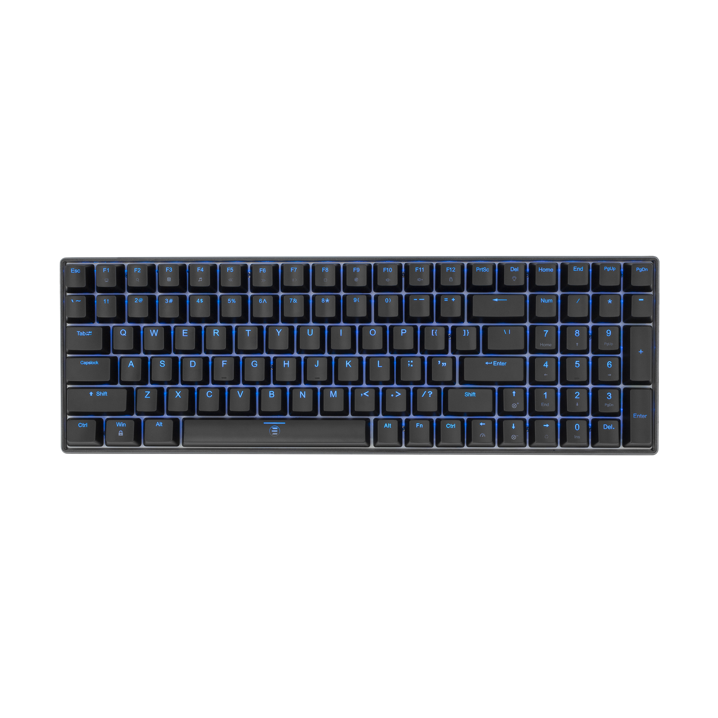 Tipkovnica ESHARK ESL-K2 KATANA (US layout, 100 tipki, RGB osvjetljenje, OUTEMU mehanički prekidači, USB 2.0)