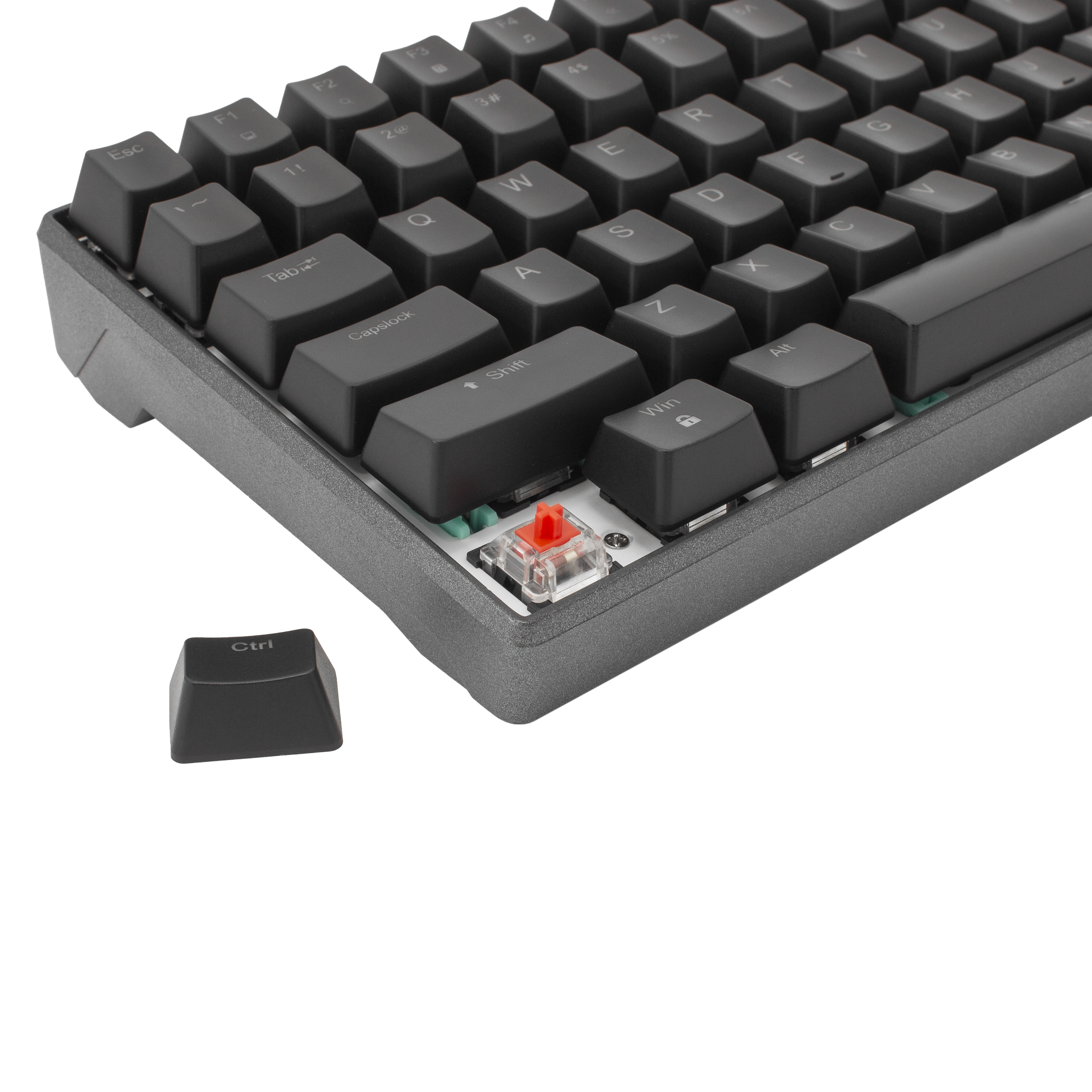 Tipkovnica ESHARK ESL-K2 KATANA (US layout, 100 tipki, RGB osvjetljenje, OUTEMU mehanički prekidači, USB 2.0)-6