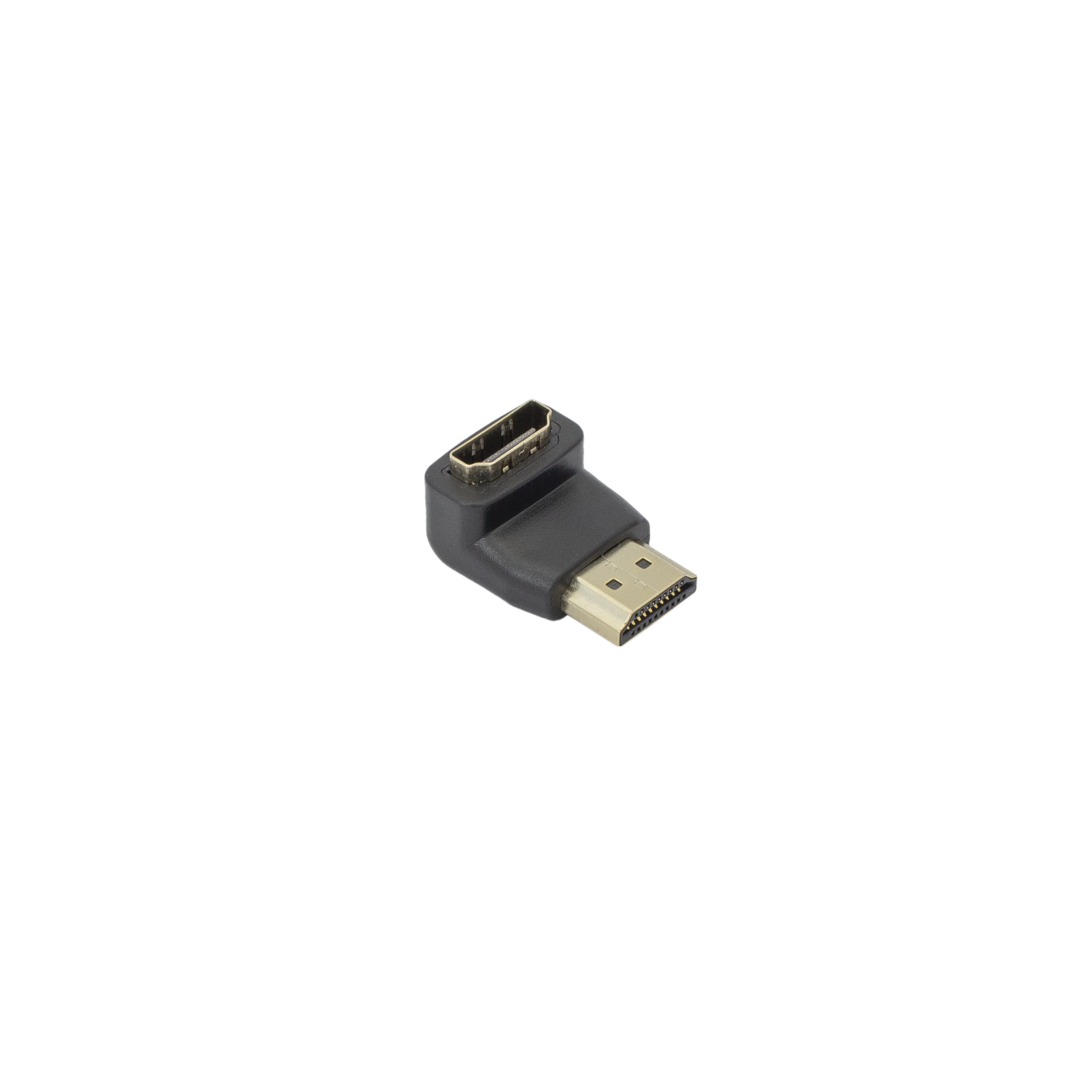 Adapter HDMI Muški -> HDMI Muški 90° / RETAIL