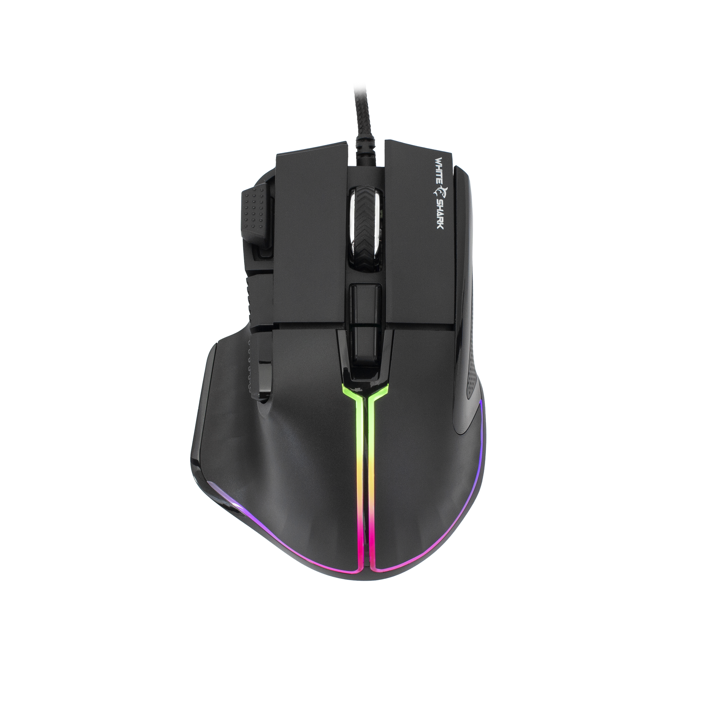 Miš WHITE SHARK GM-9006 MARROK crni RGB / 12.000 dpi-5