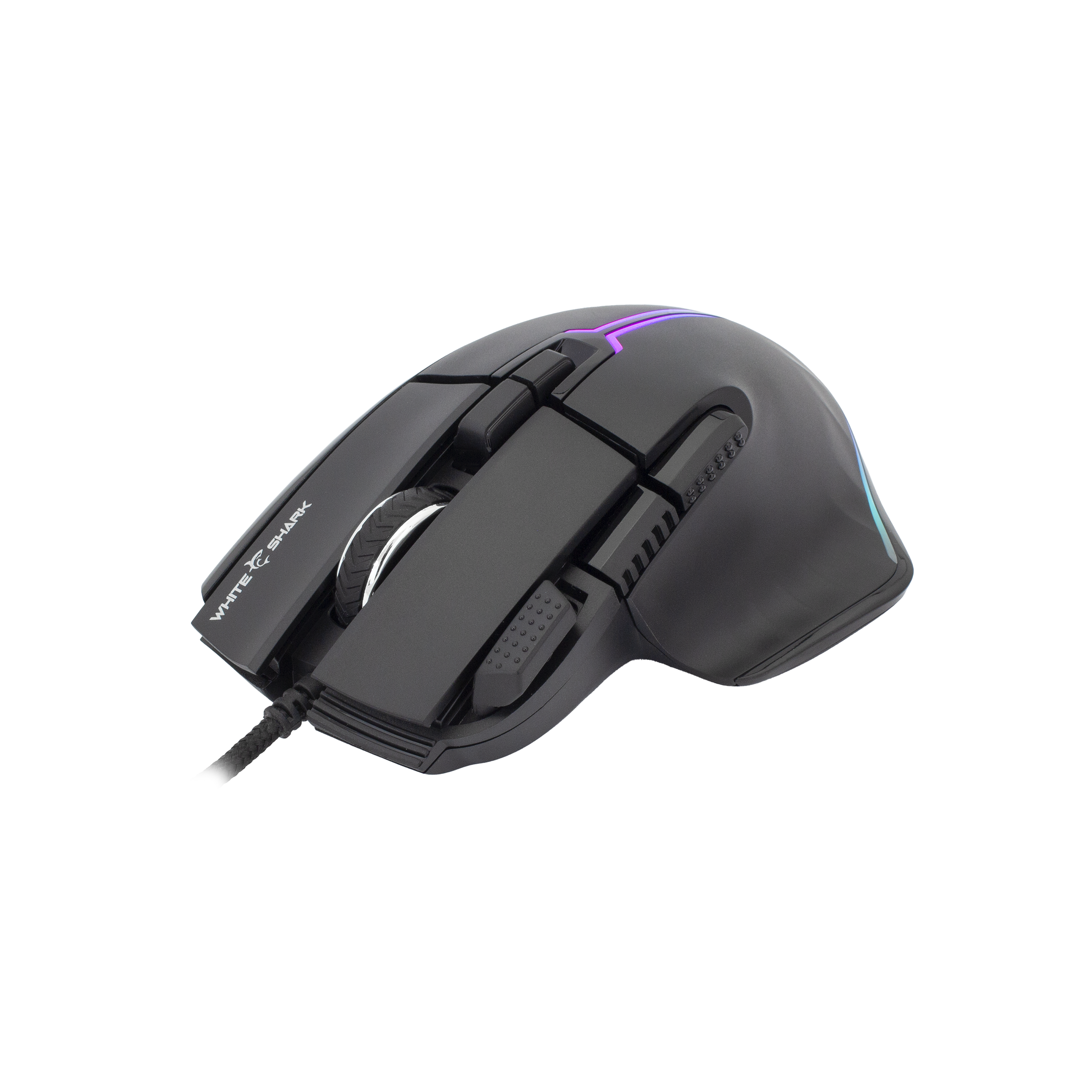 Miš WHITE SHARK GM-9006 MARROK crni RGB / 12.000 dpi-7