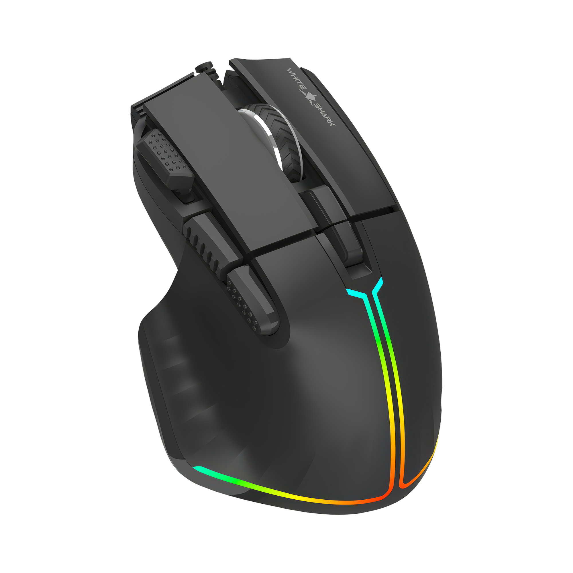 Miš WHITE SHARK GM-9006 MARROK crni RGB / 12.000 dpi-12