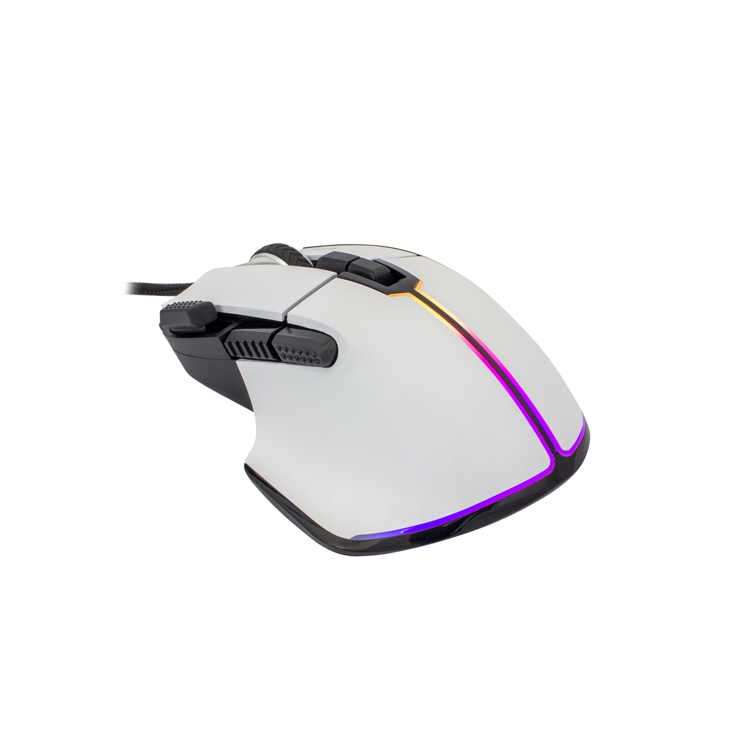 Miš WHITE SHARK GM-9006 MARROK bijeli RGB / 12.000 dpi-8