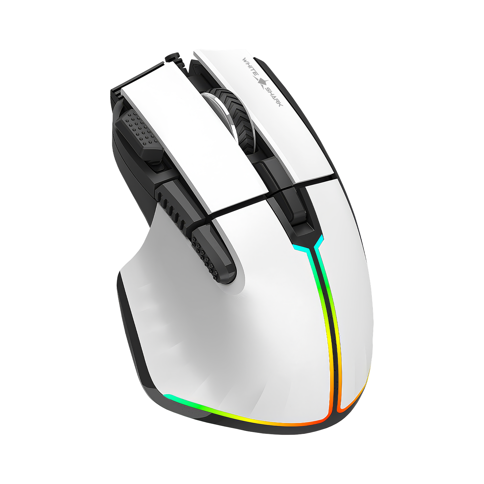 Miš WHITE SHARK GM-9006 MARROK bijeli RGB / 12.000 dpi-13
