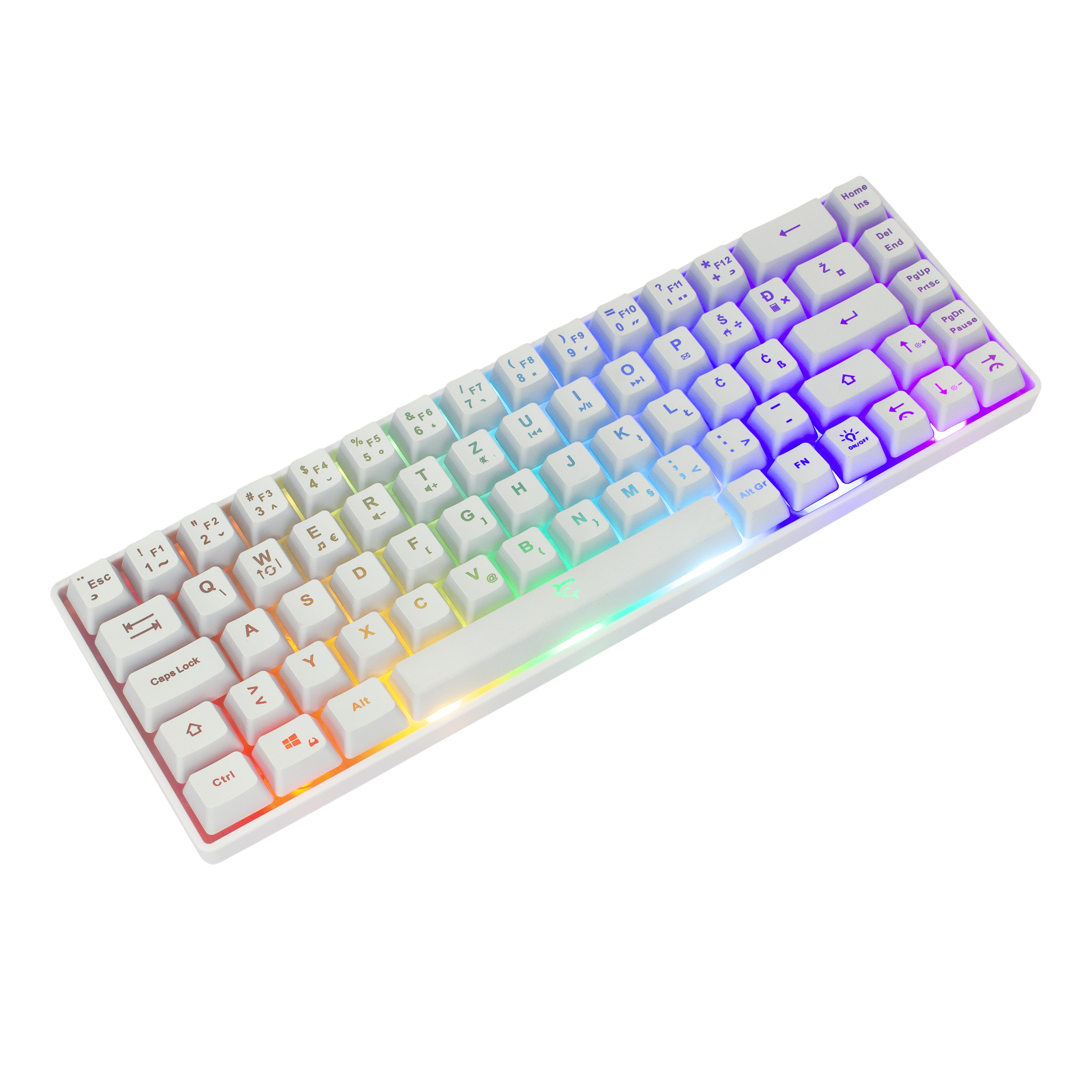 Tipkovnica WHITE SHARK GK-2201 RONIN bijela / HR-6