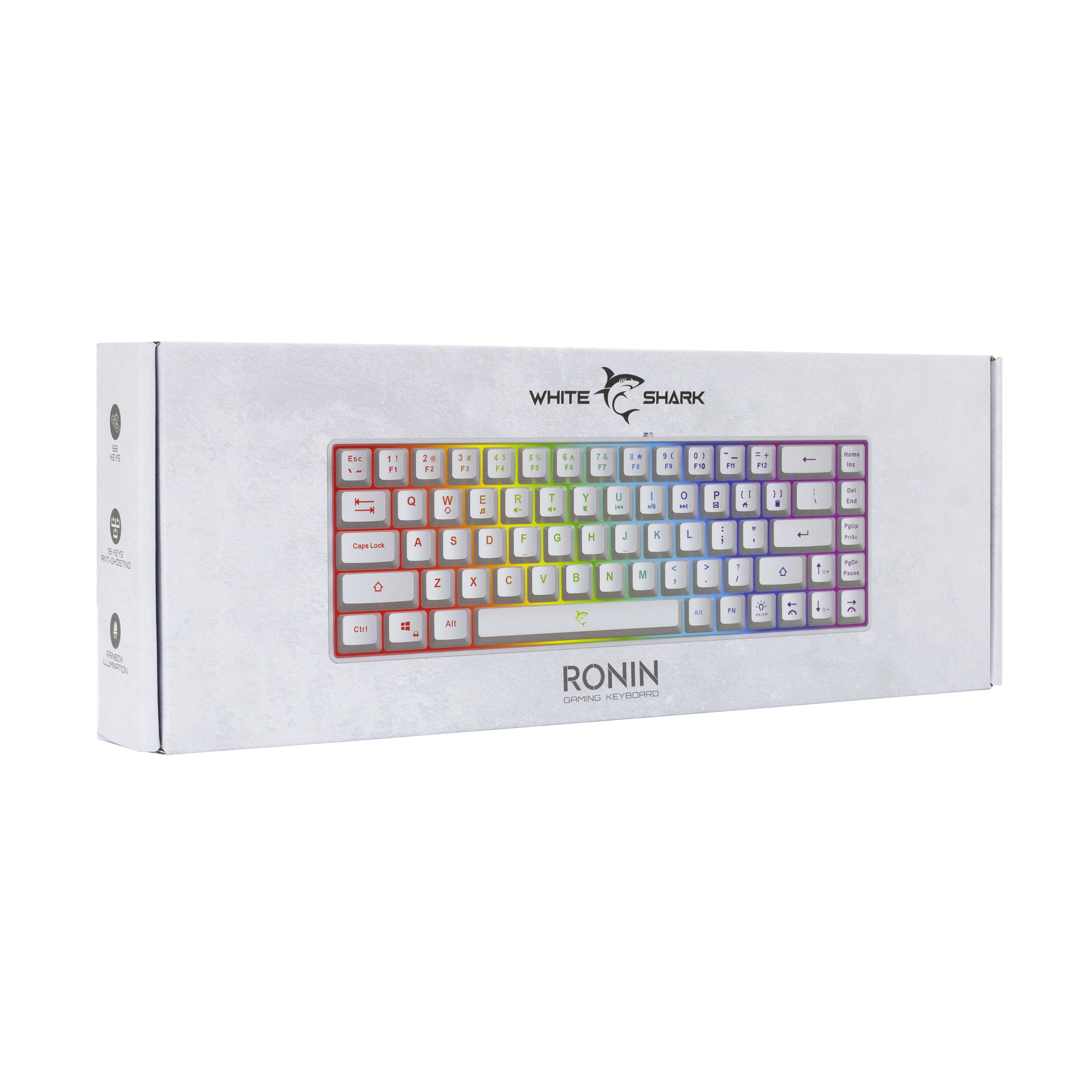 Tipkovnica WHITE SHARK GK-2201 RONIN bijela / HR-9
