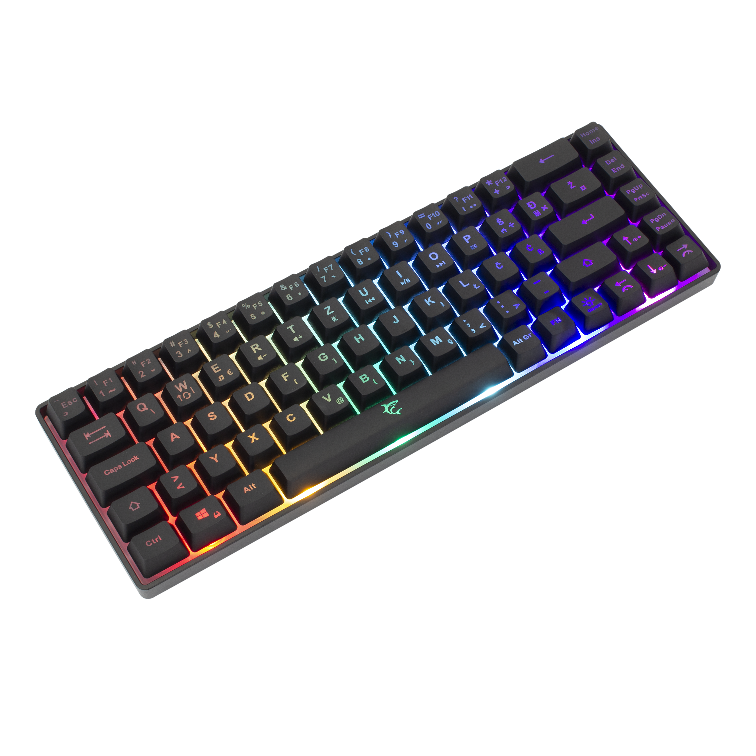 Tipkovnica WHITE SHARK GK-2201 RONIN crna / HR-1