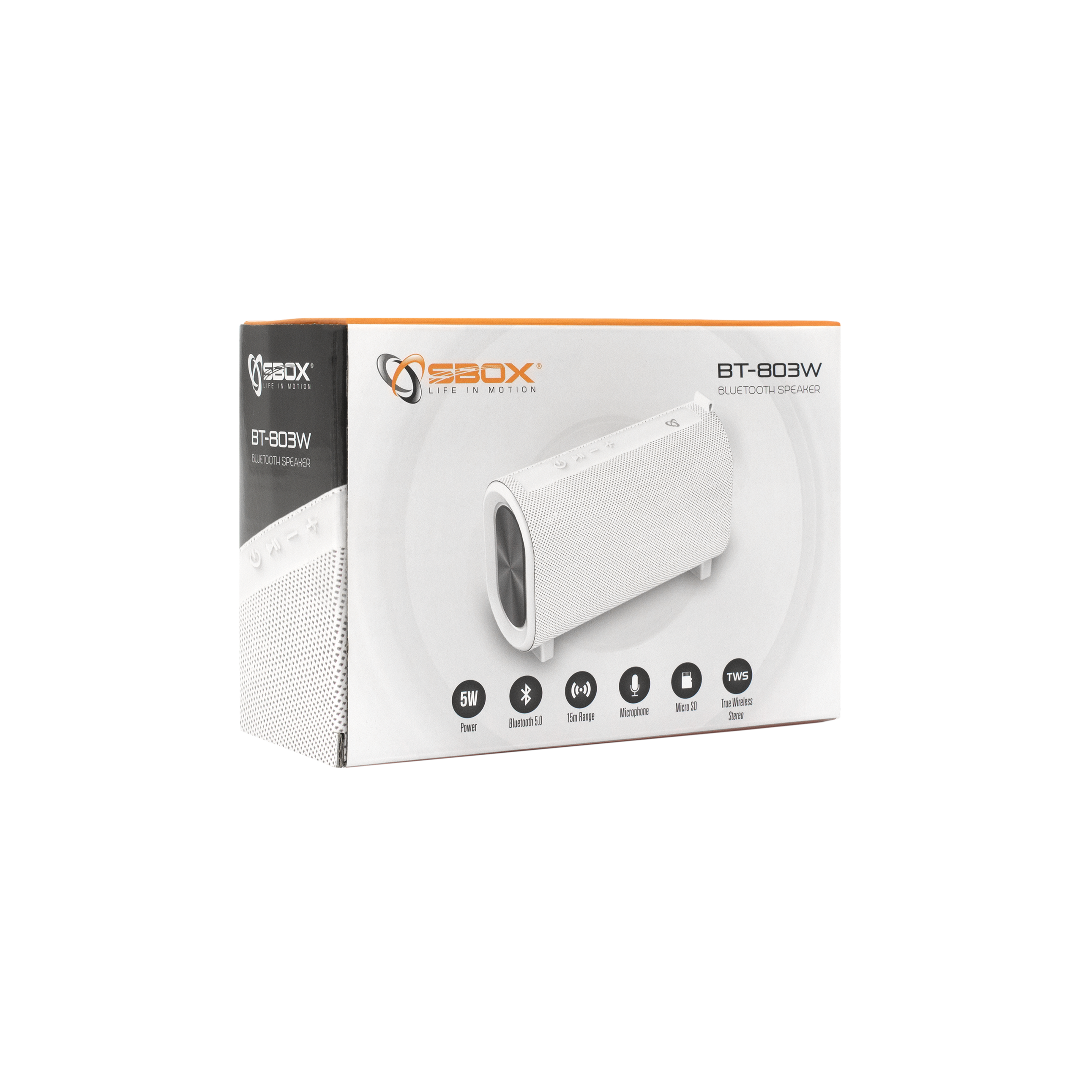 Bluetooth zvučnik SBOX BT-803 Bijeli-5
