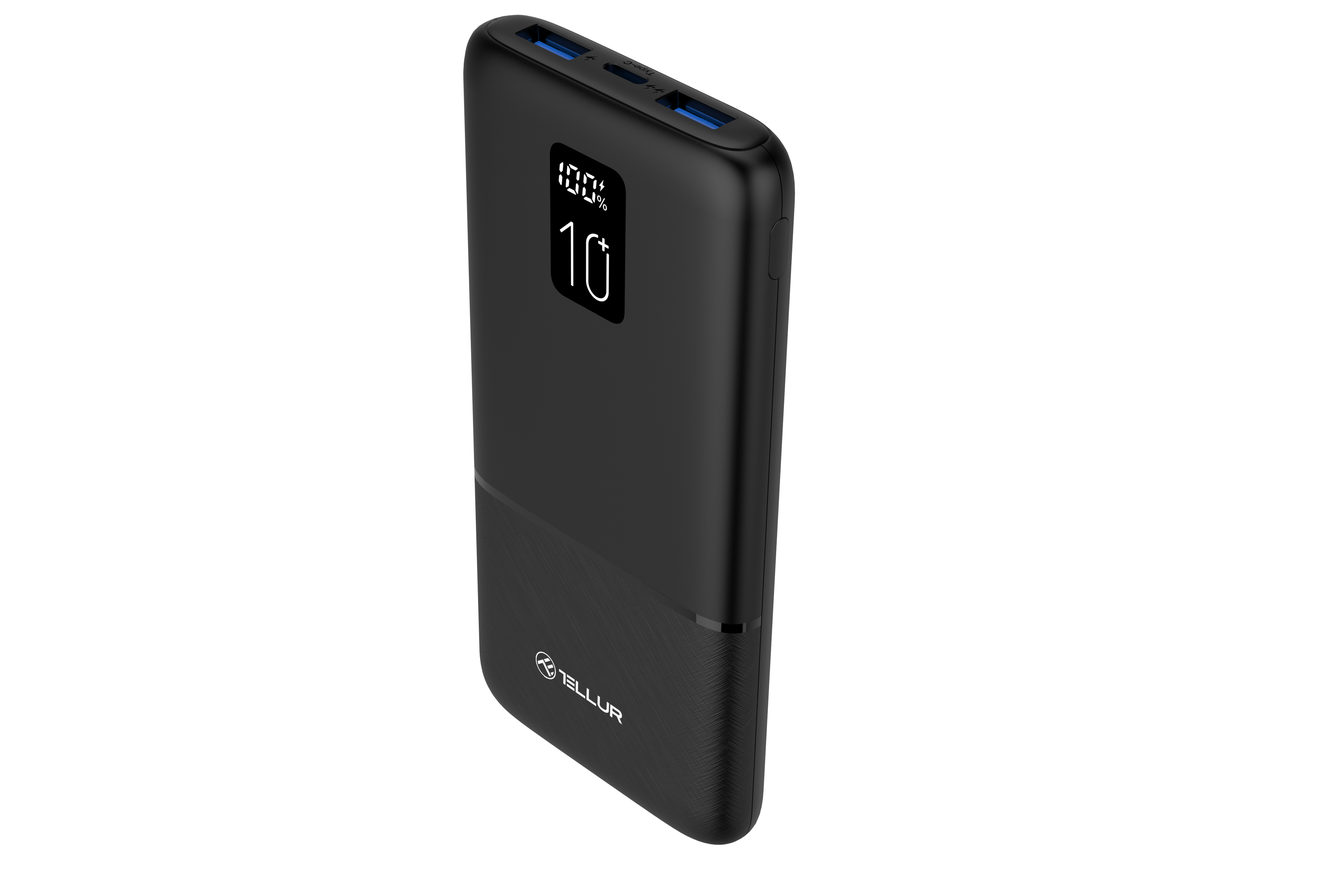 Power Bank TELLUR PD102 10000mAh 2xQC3.0 22.5W + PD 30W LCD Display crna-2