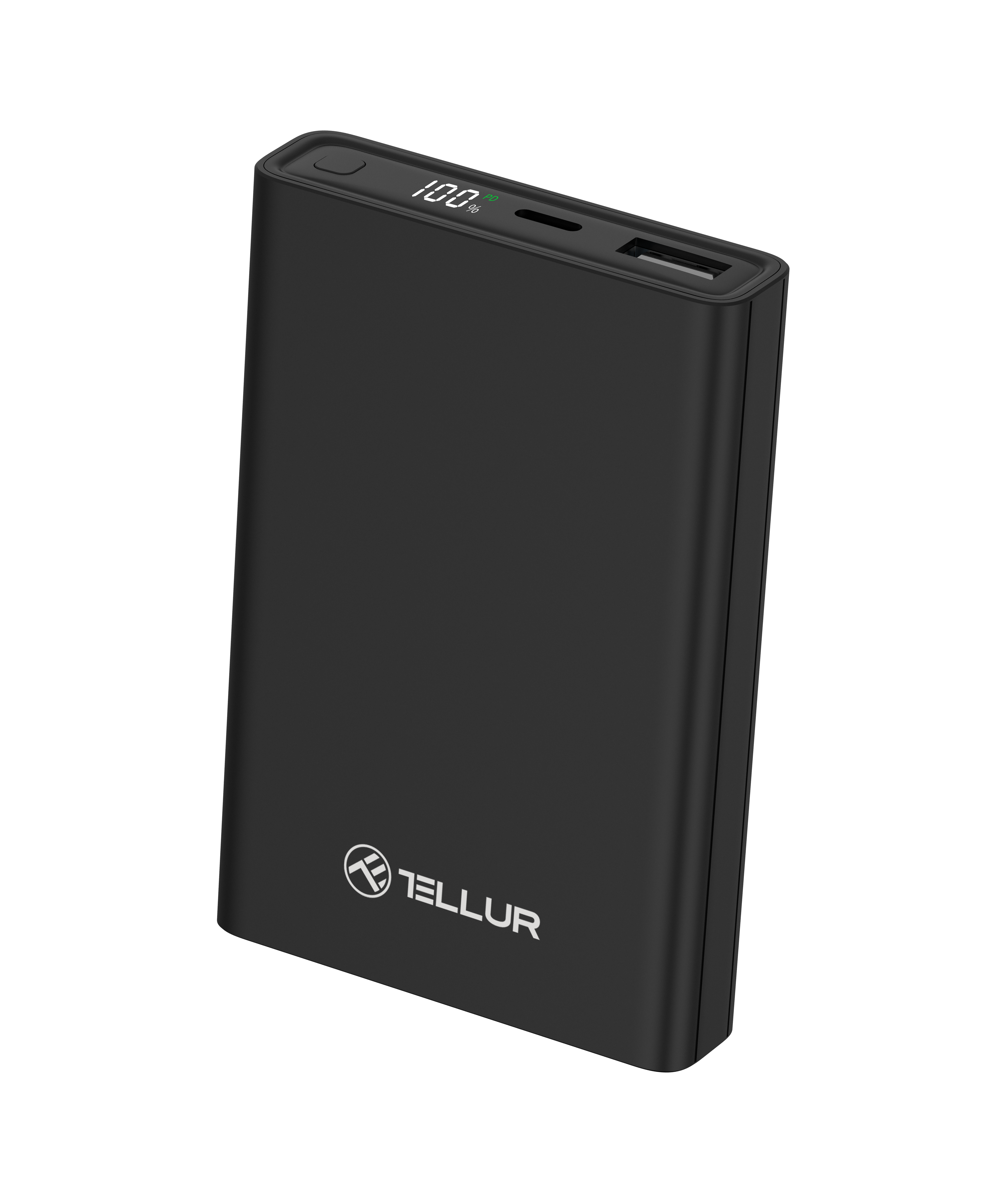 TELLUR POWER BANK PD701 Compact Pro 10000mAh, 2xQC3.0 22.5W + PD 20W LCD Display CRNI-2