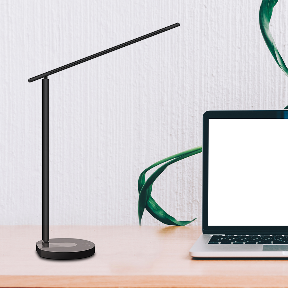 Lampa TELLUR SMART WIFI DESK LAMP 12W bijela, WARM, QI 10W, USB 10W-8