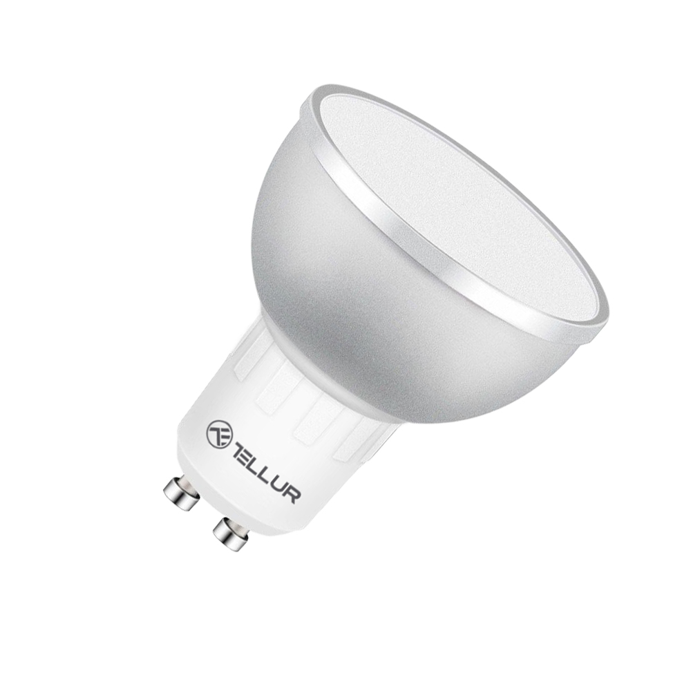 LED žarulja TELLUR SMART WIFI GU10 5W bijela, topla, RGB, dimmer-2