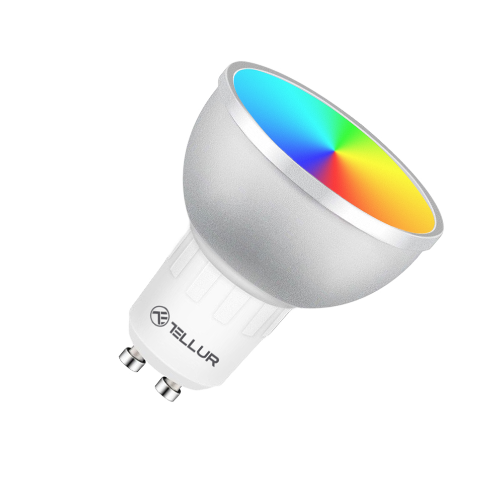 LED žarulja TELLUR SMART WIFI GU10 5W bijela, topla, RGB, dimmer-3