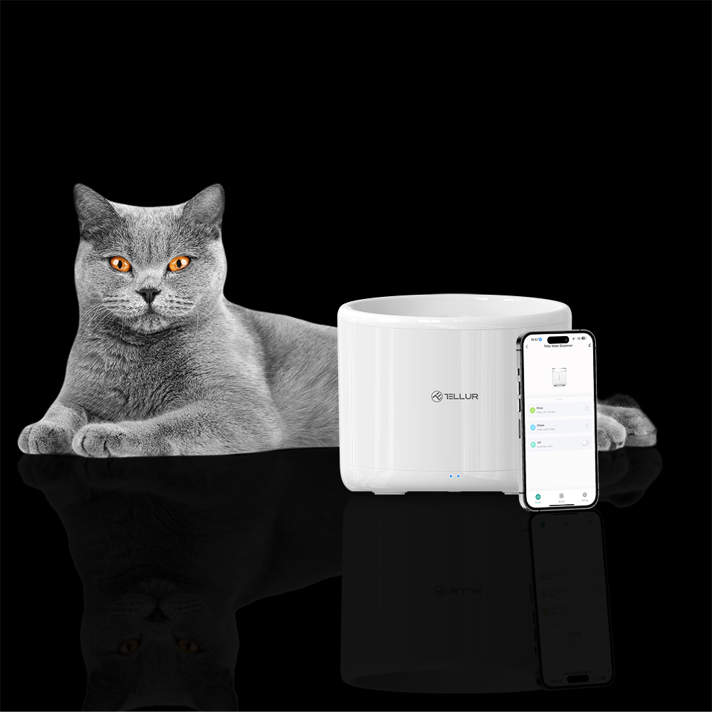 Dispenzer za vodu TELLUR SMART WIFI PET 2L bijeli-2